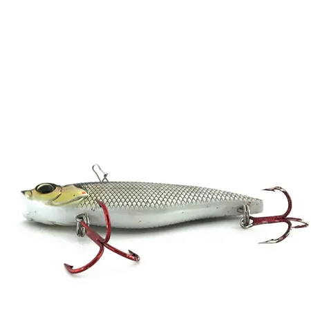 Bass Pro Shops XTS Rattle Shad Vobleris, Rainbow Silver, 17g, #8954