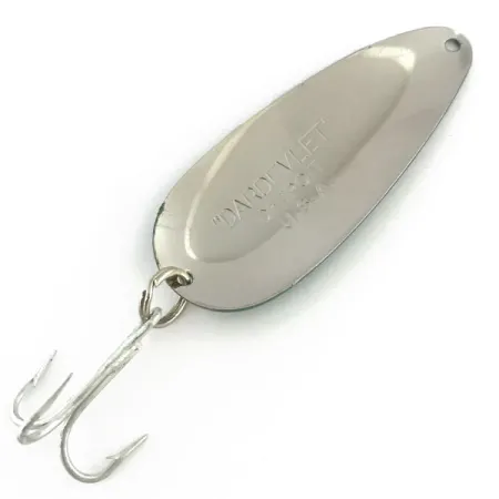 Dardevle Dardevlet Vartiklė, Žalia/Balta/Nikelis, 21g, Vintage, #8956