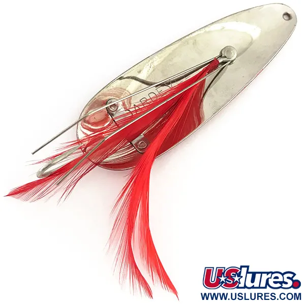 Eppinger Weedless Dardevle Blisgė, Raudona/Balta/Nikelis, 28g, Žolėms, #8958