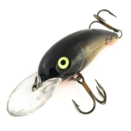 Mann's M35 Giluminis Crankbait, Juoda Auksinė Oranžinė, 11g, #8970