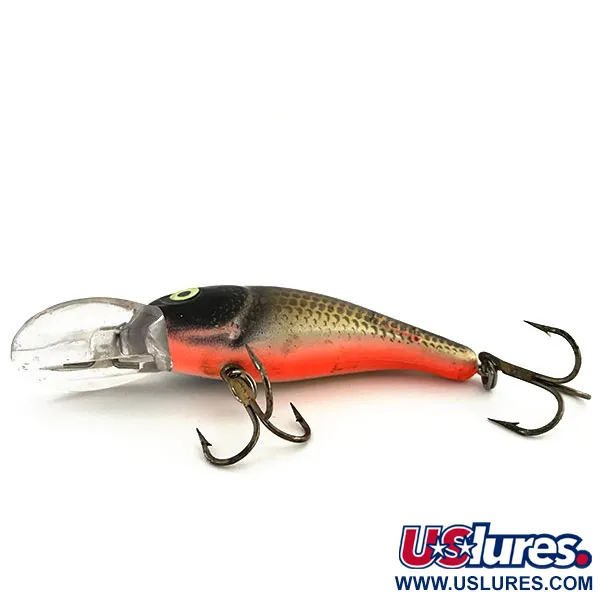 Mann's M35 Giluminis Crankbait, Juoda Auksinė Oranžinė, 11g, #8970