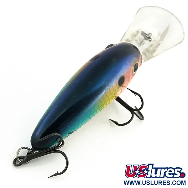 Excalibur Bomber Fat Free Fry Vobleris, Rainbow, 10g, Deep Diver, #8979