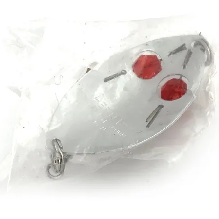 Herter's Glass eye spoon Blizgė, Nikelis/Raudona, 11g, Akys, #8987