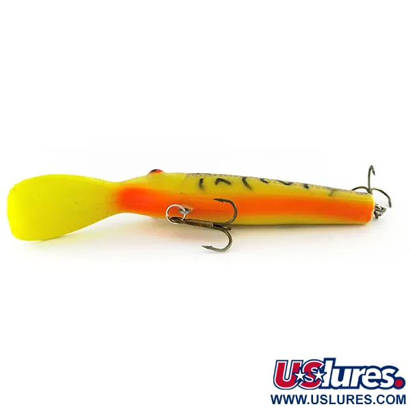 Lindy Little Joe Master's Series Baitfish UV, Geltona/Ruda, 12g, #8991
