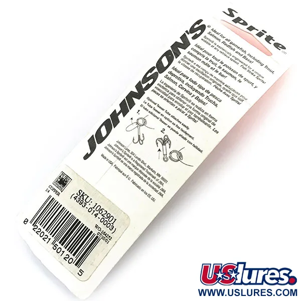 Johnson Sprite Vartyklė, Varis, 7g, Teaser Tube, #8994