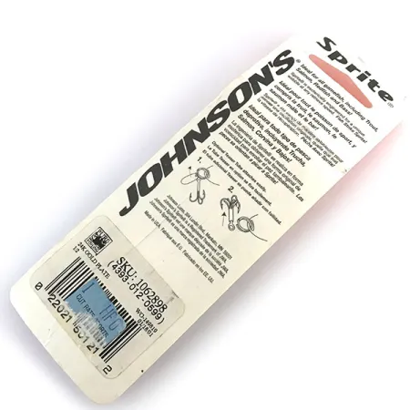 Johnson Sprite Gold Plated Blizgė, Auksas 24k, 14g, #8995