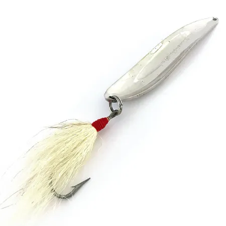 Acme Fiord Spoon Blizgė, Chromas/Mėlyna, 21g, Plunksnos, #9005