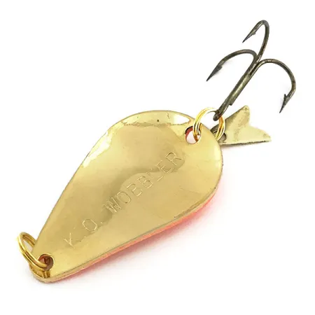 Acme K.O. Wobbler Blizgė, Auksinė / Oranžinė, 14g, Lapelis, #9027