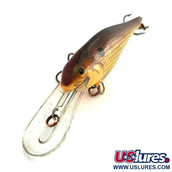 Rapala Shad Rap Deep Runner 07 Vobleris, Auksinis, 8g, Balsa, #9033