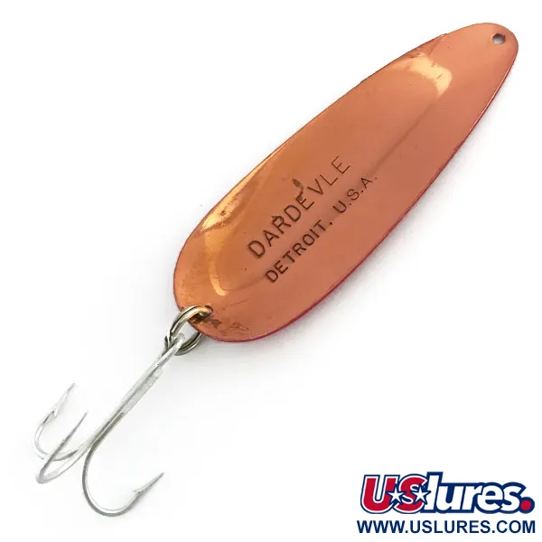 Eppinger Dardevle Blinkė, Raudona/Balta/Varis, 28g, Varinė Galinė Dalis, #9048