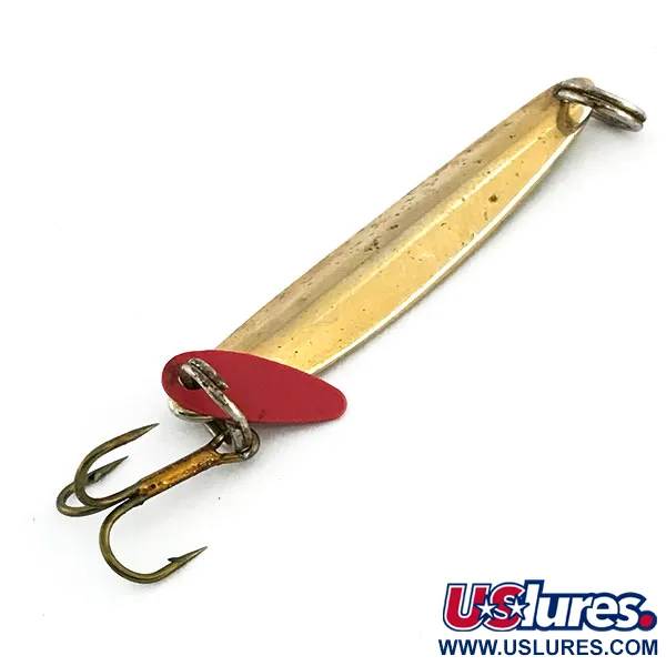 Bay de Noc Swedish Pimple Blizgė, Auksas / Žalia, 6g, Švytinti, #9052