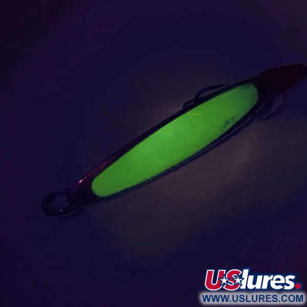 Bay de Noc Swedish Pimple Blizgė, Auksas / Žalia, 6g, Švytinti, #9052