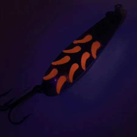 Luhr Jensen Krocodile Die #4 Vartiklė, Žalvaris / Raudona, 14g, UV, #9058