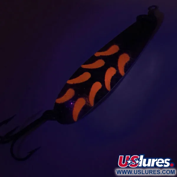 Luhr Jensen Krocodile Die #4 Vartiklė, Žalvaris / Raudona, 14g, UV, #9058