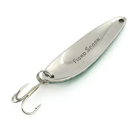 Acme Fiord Spoon Blizgė, Nikelis / Žalia, 7g, Vintage, #9066