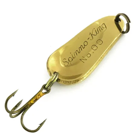 Pecos River Spinno-King 00 Blizgė, Auksinė, 7g, Vintažinė, #9086