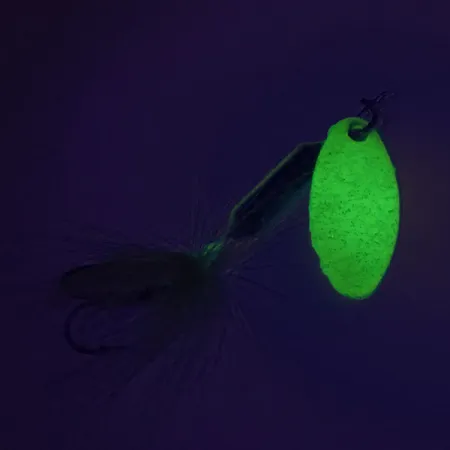 Worden’s Original Rooster Tail, Chartreuse/Žalia, 3.6g, Šviečianti, #9095