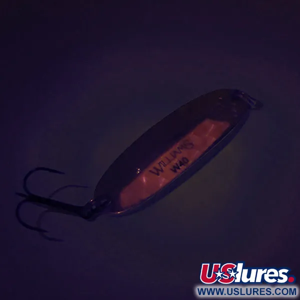 Williams Wabler W40 Blizgė, Sidabrinė, 7g, Stabilumo Briauna, #9118