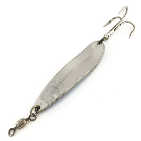 Luhr Jensen Krocodile Die #4 Vartiklė, Mėlyna/Nikelis, 21g, Metimas, #9138