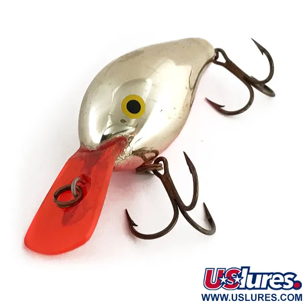 Rapala Fat Rap Vobleris, Sidabrinė, 11g, raudonas liežuvėlis, #9182