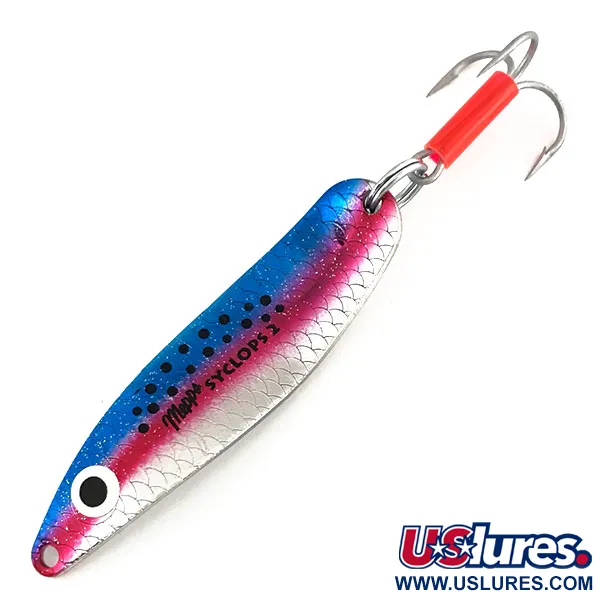 Mepps Syclops 2 Blizgė, Vaivorykštinis upėtakis, 17g, S forma, #9187