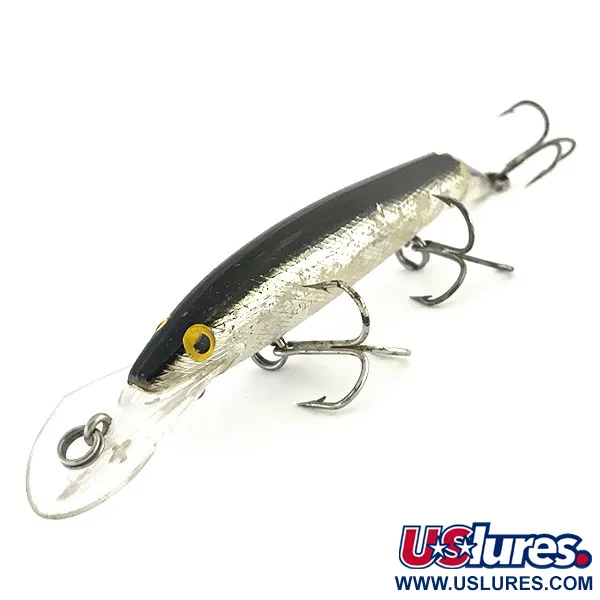 Rebel Fastrac Jointed Vobleris, Sidabrinė, 12.5g, Nariuotinas, #9198