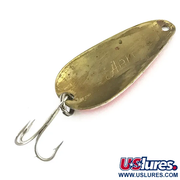 Blizgė Aeroplane Spinner Aero, Raudona / Balta, 8g, Žalvaris, #9206