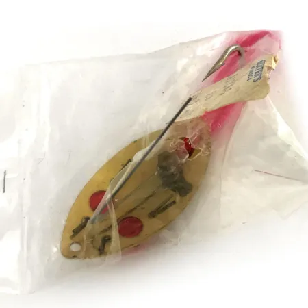 Weedless Herter's Blisgė, Auksinė / Raudona, 6g, Su apsauga, #9232