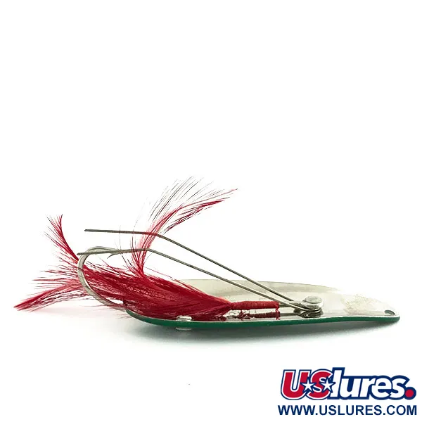 Eppinger Weedless Dardevle Dardevlet Vartiklė,Žalia/Balta,21g,#9290