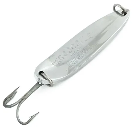 Luhr Jensen Krocodile Die #5 Blisgė, Nikelis, 64g, Tolimas, #9291