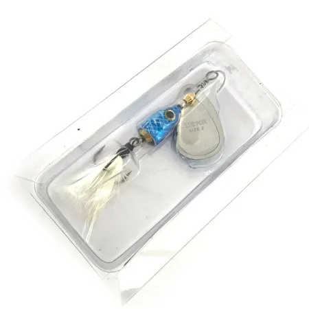 Blue Fox Vibrax Shallow Sukriukė, Rainbow Blue, 8g, plunksnos, #9296