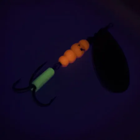 Mepps Aglia 5 UV Sukre, Auksinė, 14g, UV elementai, #9322