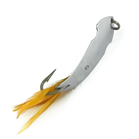 Tony Accetta Pet Spoon 13 Blizgė, Nikelis, 5g, Plunksnos, #9321