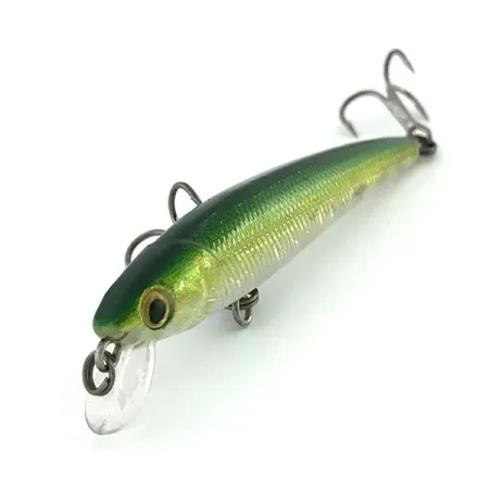 Matzuo Phantom Minnow Vobleris, Rainbow Green, 4g, Suspending, #9474