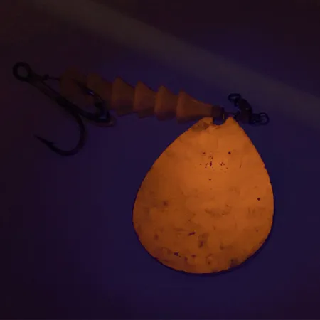 Luhr Jensen Dave Davis UV Blizgė, Nikelis/Rožinė, 17g, UV, #9336