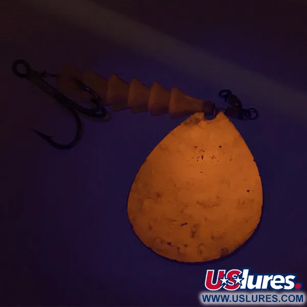 Luhr Jensen Dave Davis UV Blizgė, Nikelis/Rožinė, 17g, UV, #9336