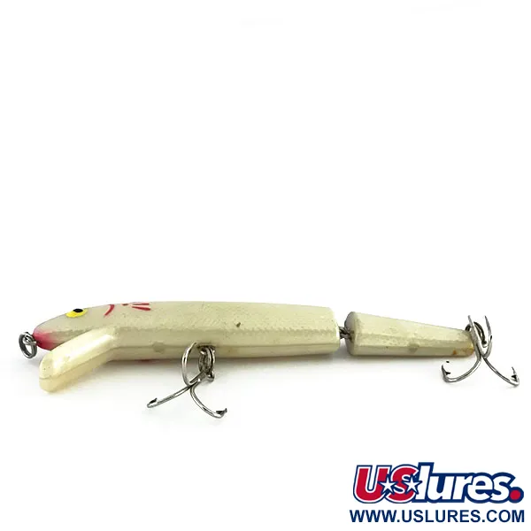 Cotton Cordell Red Fin Jointed Vobleris, White Pearl, 10.5g, #9382