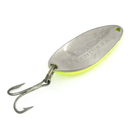 Eppinger Dardevle Devle Dog 5200 Blisgė, Nickel/Chartreuse, 7g, #9384