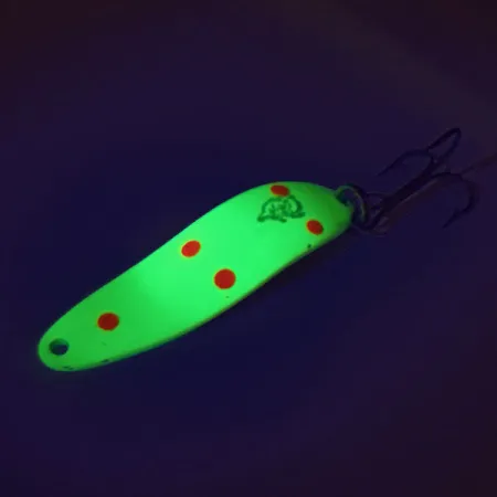 Eppinger Dardevle Cop-E-Cat 7300 UV Blisgė, Chartreuse/Raudona, 10g, #9386