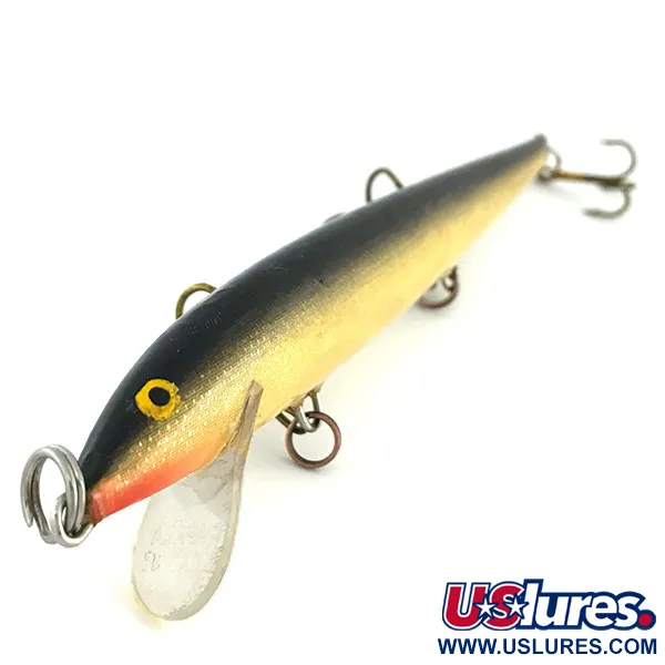 Rapala Original Floater F13 Vobleris, G (Gold), 7g, Balsa, #9405