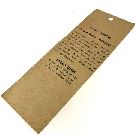 Hydro Lures Weedless Hydro Spoon, Balta/Juoda, 14g, Bežolė, #9466