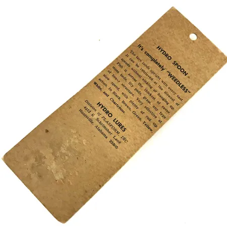 Hydro Lures Weedless Hydro Spoon Vartiklė, Geltona/Juoda, 17g, #9468