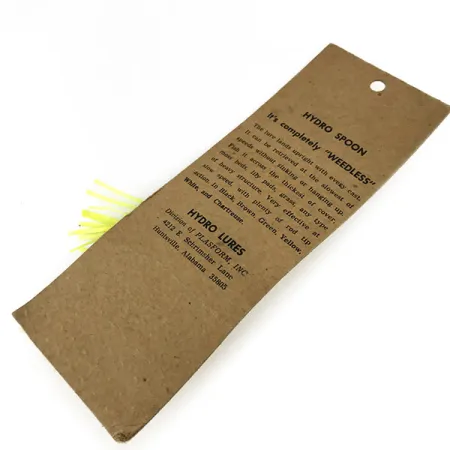 Hydro Lures Weedless Hydro Spoon Vartiklė, Geltona/Juoda, 14g, #9469