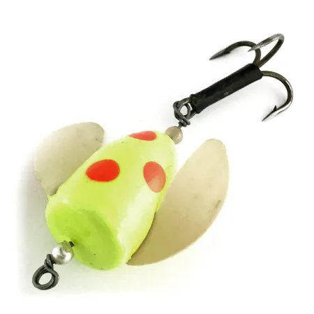 Shur Strike Spin-n-Glo UV Masalas, Geltona/Raudona, 8g, UV, #9477