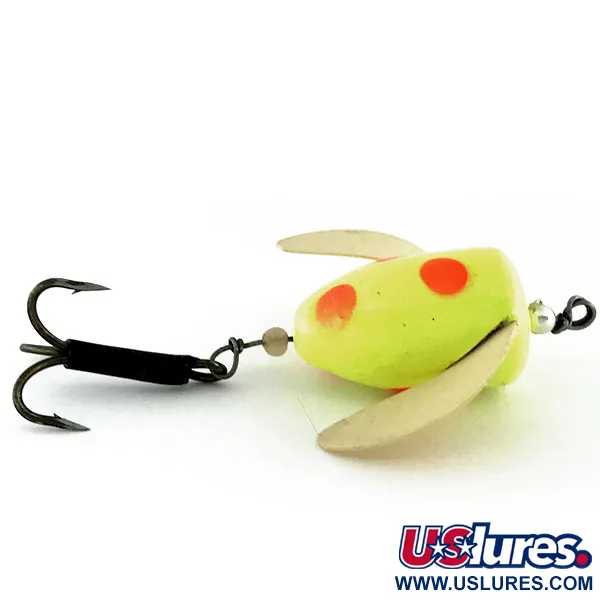 Shur Strike Spin-n-Glo UV Masalas, Geltona/Raudona, 8g, UV, #9477