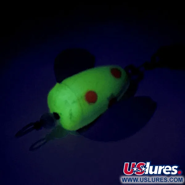 Shur Strike Spin-n-Glo UV Masalas, Geltona/Raudona, 3.6g, UV, #9479