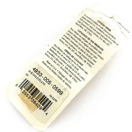 Tony Accetta Tony's Spoon Blizgė, Auksinė, 11g, 24K Auksas, #9488