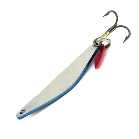 Bay de Noc Do-Jigger Blizgė, Nikelis / Mėlyna, 5g, Pelekas, #9491