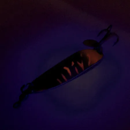 Luhr Jensen Krocodile Die #3 Blizgė, Auksinė / Raudona, 10g, Metimas, #9502