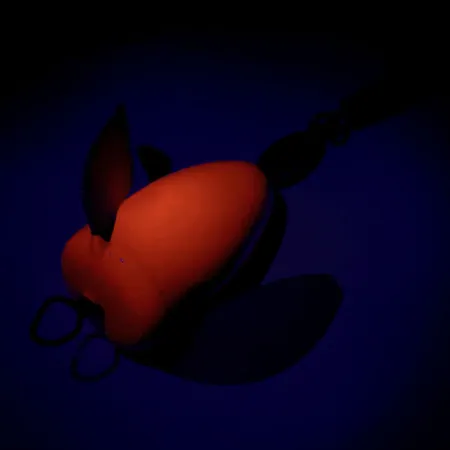 Shur Strike Spin-n-Glo Masalas, Rožinis, 7g, UV aktyvus, #9523